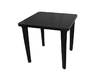 Mesa Plastica desmontable Negra Mascardi