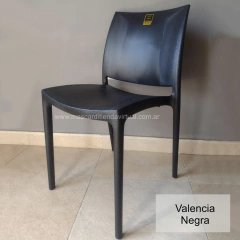 Promo x 6 Sillas Valencia negras - comprar online