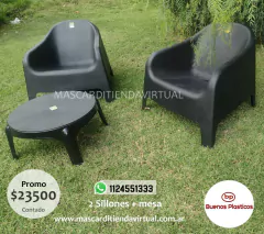 SET 2 SKARPO MASCARDI SILLON EXTERIOR
