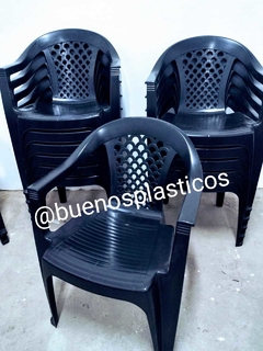 SET 6 SILLONES CON APOYA BRAZOS APILABLES MASCARDI - comprar online