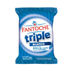 Alfajor Fantoche Blanco Triple - 85g