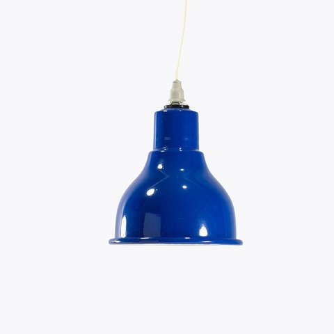 Lámpara Colgante Para Interior Industrial Campana Mini - Azul