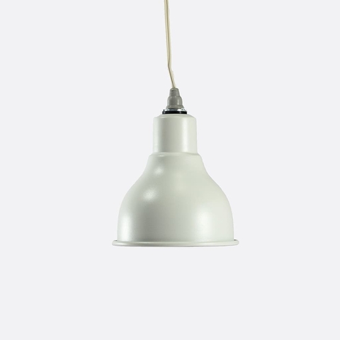 Lámpara Colgante Para Interior Industrial Campana Mini - Blanco