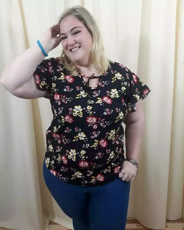 BLUSA FIBRANA TALLES ESPECIALES - wonlyindumentaria
