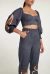 Cropped Sarah Azul - comprar online