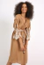 Vestido Ayla Bege - Nay Sunset Wear