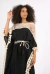 Kaftan Scarlet Preto - Nay Sunset Wear