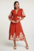 Vestido Emma Terracota