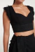 Cropped Nanci Preto