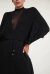 Poncho Ashley Preto - comprar online