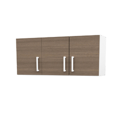 Alacena de Cocina Premium 1.20 de Ancho Blanco con puertas Carvalho Messo - Amuebla