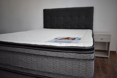 Sommier Senseo 2 Plazas y Media 1.40x1.90 Linea Premium Con Doble Pillow Top Nube Relax - comprar online