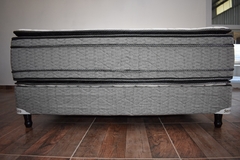 Sommier Senseo 2 Plazas y Media 1.40x1.90 Linea Premium Con Doble Pillow Top Nube Relax - comprar online
