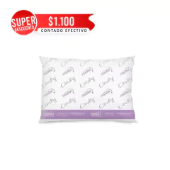 Almohada Fiberball Cindy Fibra Poliéster 70x40