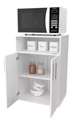 Porta Microondas 2 Estantes 2 Puertas - comprar online