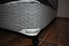 Sommier Senseo 2 Plazas y Media 1.40x1.90 Linea Premium Con Doble Pillow Top Nube Relax en internet