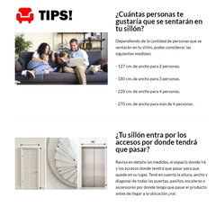 Sillon Rinconero 2.70x2.25x1.80