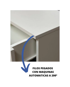 Mesa de Luz Flotante BLANCO - Amuebla