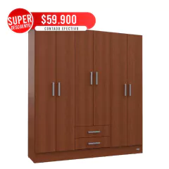 Placard 6 Puertas Tbaco