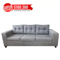 Sillon 3 Cuerpos Barcelona 2.20 de Ancho