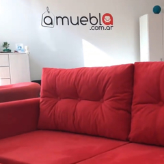 Sillon 3 Cuerpos Barcelona 2.20 de Ancho - Amuebla
