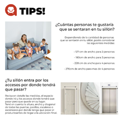 Sillón Venecia 1.90 - comprar online