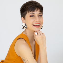 Anel Losango - em cerâmica artesanal na internet