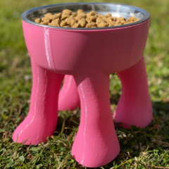 COMEDERO PATITAS PINK - tienda online