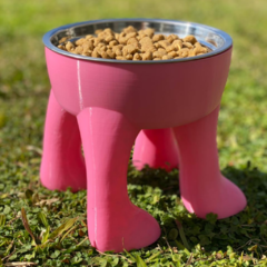 COMEDERO PATITAS PINK - PETDESIGN