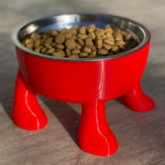 COMEDERO PATITAS RED - PETDESIGN