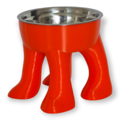COMEDERO PATITAS ORANGE en internet