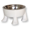 COMEDERO PATITAS SELECCION ARGENTINA BLANCO - PETDESIGN