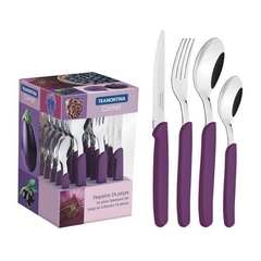 Set de cubiertos carmel Tramontina x24