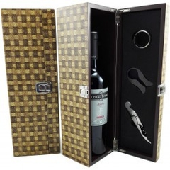 Set de vino x3 con caja