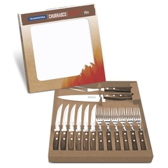 Set de cubiertos asado x14