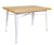 Mesa Tolix Rectangular Madera Cocina Comedor Elementos Design Muebles Rosario