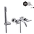 FV Libby 0112/39A-CR Conjunto baño exterior con ducha