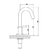 Estalgrif Free Lever - Lavatorio cromo - comprar online