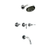 Aqualaf - Ducha con transferencia Aruma lever 4030