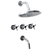Aqualaf Aruma cruz plus 15030 - Ducha con transferencia
