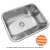 Johnson - Bacha lavadero LN50 50x40x25