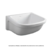 Ferrum - Pileta sin fregadero 60x48 PLHB p/colgar