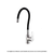 TG Plast - Monocomando cocina 40mm pico flexible