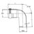 Duratop - Codo a 87º 30' M-H 110MM - comprar online