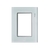 Schneider - Placa frontal vidrio natural Roda Class WDA58G02