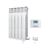 Euterma - Radiador Eléctrico De 5 Elementos 750w + Termostato