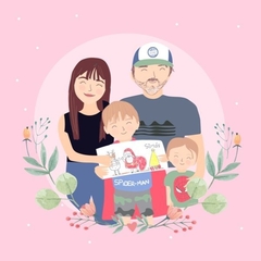 Ilustro a tu familia on internet