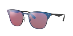 Rayban RB3576N 153/TV Blaze Clubmaster Demi Gloss Black