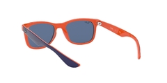 Imagen de Rayban 0RJ9052S 178/80 JUNIOR NEW WAYFARER BLUE ON ORANGE