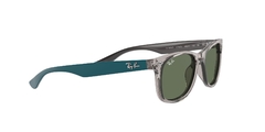 Rayban 0RJ9052S 707071 JUNIOR NEW WAYFARER TRANSPARENT GREY - tienda online